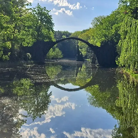 Apartmán Winterruhe Am Fuerst Pueckler Park-hund Willkommen, Sauna Im Haus,parkplatz Am Haus,hermmansbad, Geopark,polnischer Markt *