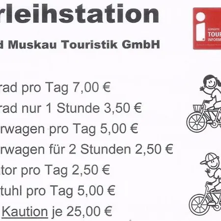 1 Gruener Fuerst Mit Sitzecke Im Innenhof & Erdgeschoss & Naehe Park & Ruhige Lage Bad Muskau